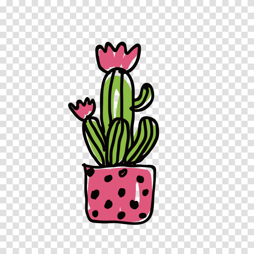 Ftestickers Clipart Flower Succulent Cactus, Plant, Dice, Game Transparent Png