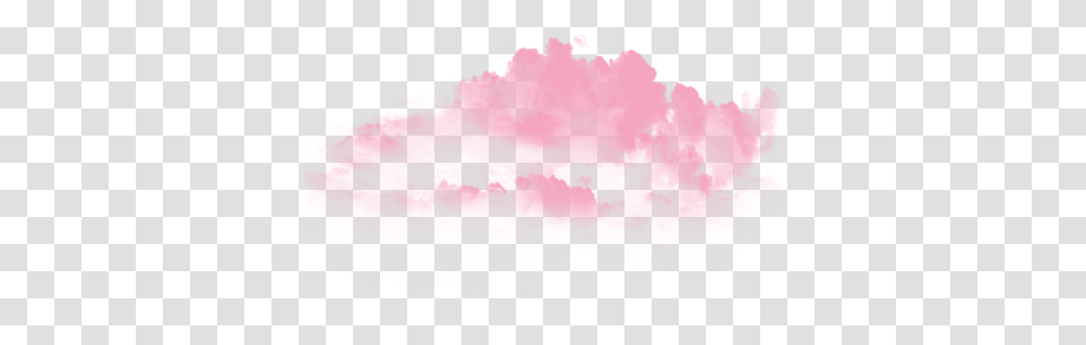 Ftestickers Clouds Mist Fog Yellow Orange Flower Pink Clouds, Nature, Outdoors, Water, Art Transparent Png
