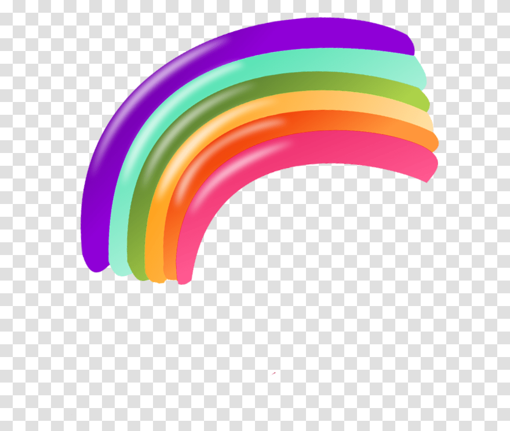 Ftestickers Colors Rainbow Lines Cool Awesome Arch, Frisbee, Toy Transparent Png