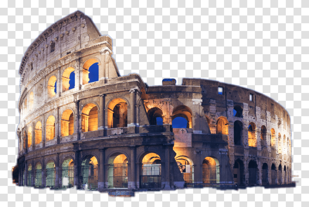 Ftestickers Colosseum Thecolosseum Coliseum Rome Colosseum, Architecture, Building, Person, Human Transparent Png