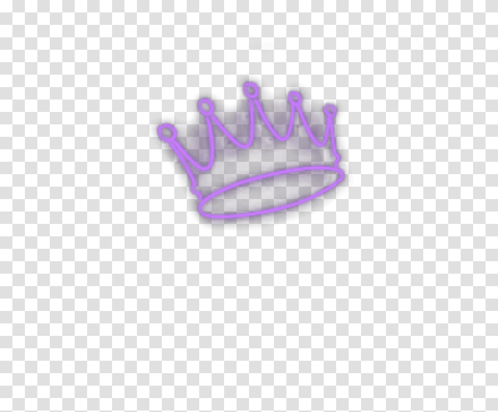 Ftestickers Crown Neon Purple, Light, Invertebrate, Animal Transparent Png