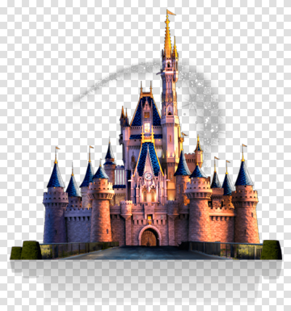 Ftestickers Disney Disneycastle Castle Disney Castle, Spire, Tower, Architecture, Building Transparent Png