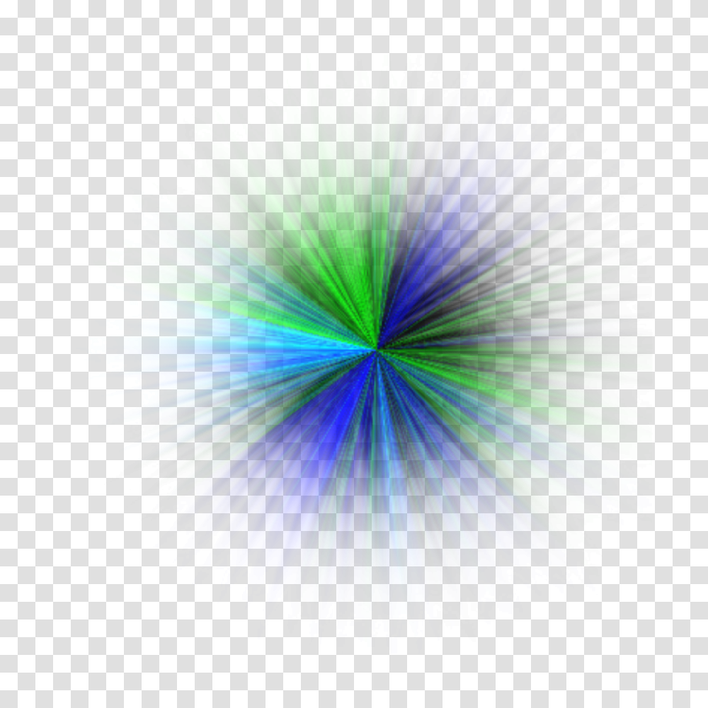 Ftestickers Effect Light Glow Blue Green, Neon, Purple, Fractal, Pattern Transparent Png