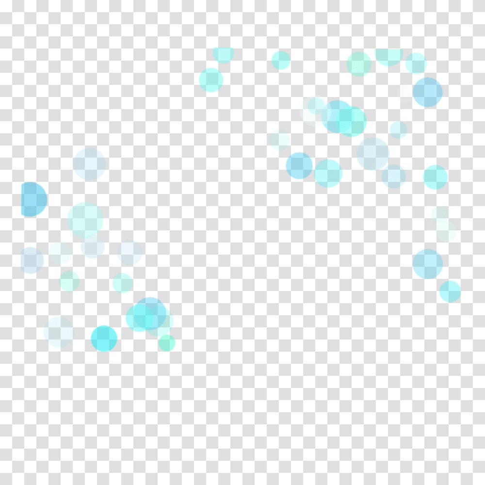 Ftestickers Effect Overlay Bokeh Teal Blue, Bubble, Network Transparent Png