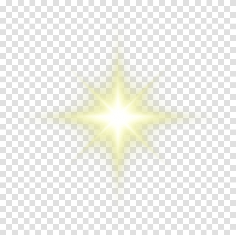 Ftestickers Effect Overlay Light Star Luminous Star, Star Symbol Transparent Png
