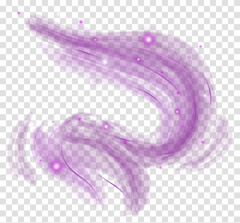 Ftestickers Effect Overlay Lights Mist Smoke Clip Art, Dragon, Purple Transparent Png