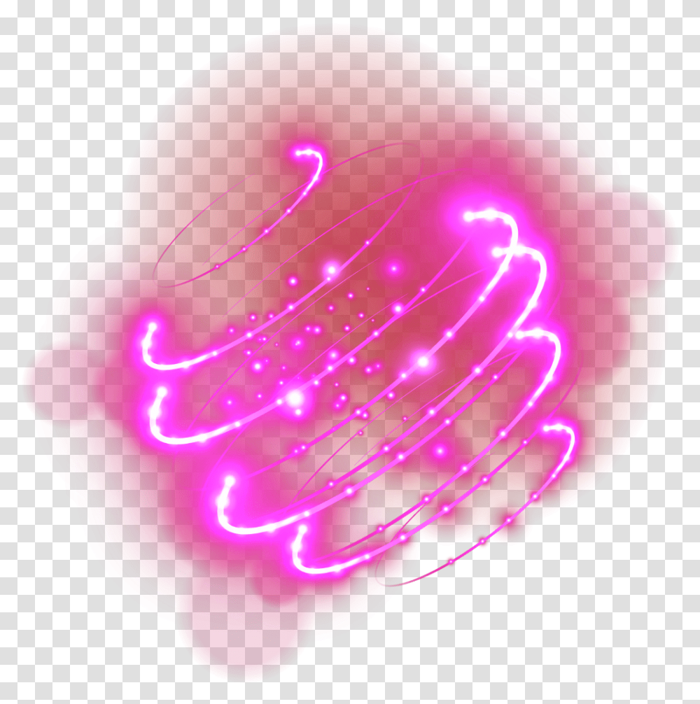 Ftestickers Effect Spiral Neonspiral Luminous Portable Network Graphics, Light, Balloon, LED, Helmet Transparent Png