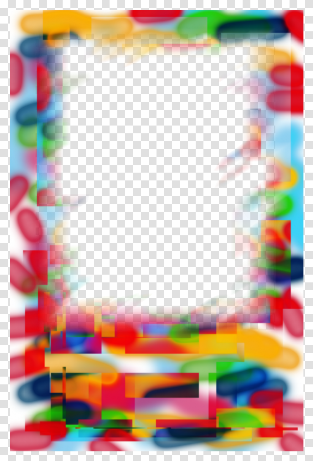Ftestickers Frame Borders Abstract Colorful Rainbowcolors Ramka Sport, Modern Art, Collage, Poster Transparent Png