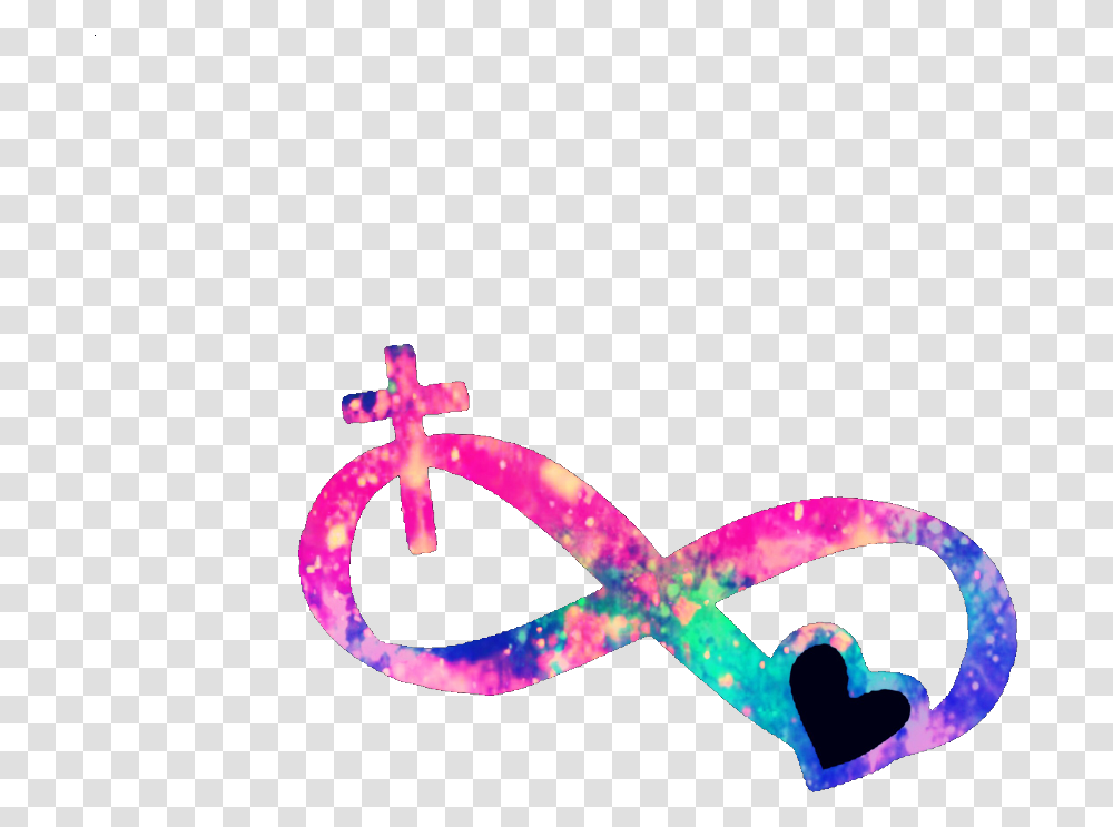 Ftestickers Glitter Sparkles Infinity Heart Love Heart, Knot Transparent Png