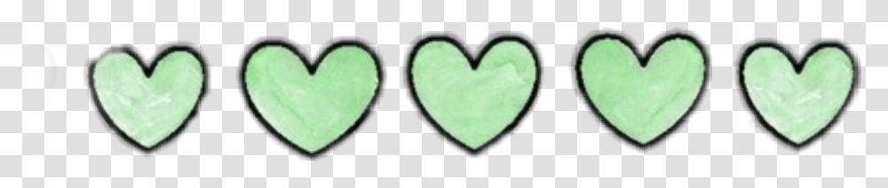 Ftestickers Hearts Green Greenhearts Overlays Heart, Plectrum Transparent Png