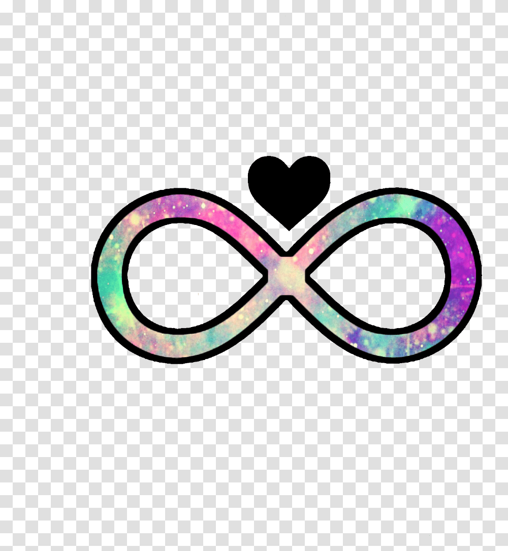 Ftestickers Infinite Heart Love Glitter Sparkle Circle Circle, Sunglasses, Accessories, Accessory, Logo Transparent Png