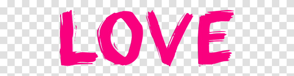 Ftestickers Love Text Pink Pinklove Valentine Graphic Design, Alphabet, Number, Heart Transparent Png