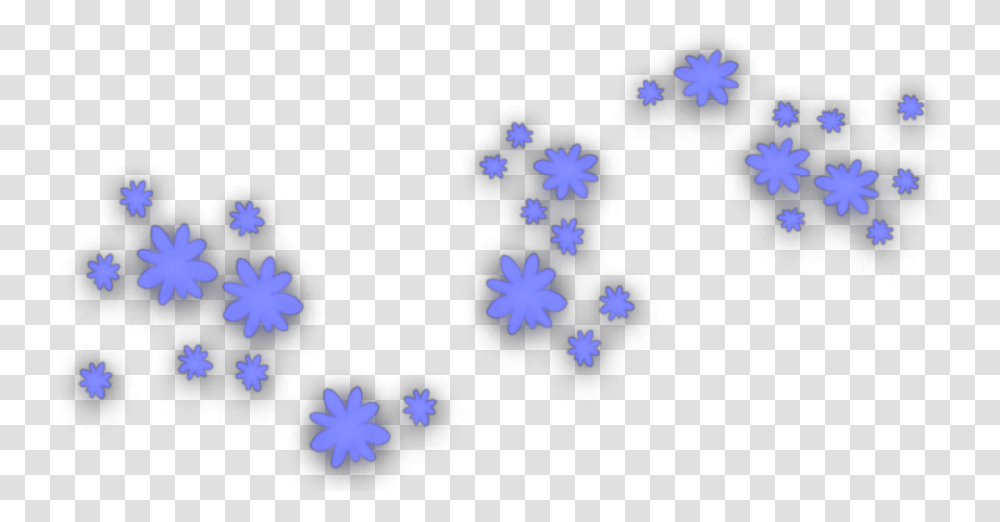 Ftestickers Overlay Shading Flowers Grape Hyacinth, Purple, Snowflake, Aster, Plant Transparent Png