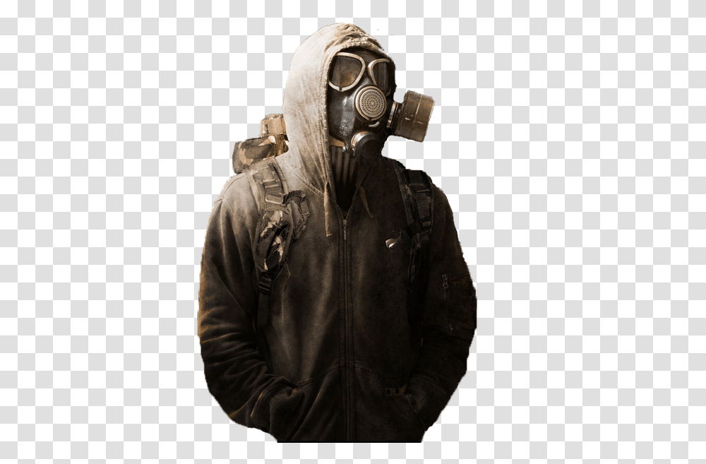 Ftestickers People Man Mask Gasmask 399313 Images Stalker Shadow Of Chernobyl Gas Mask, Clothing, Person, Jacket, Coat Transparent Png