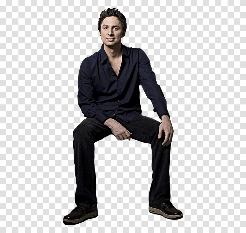 Ftestickers People Man Sitting Sitting, Apparel, Sleeve, Person Transparent Png