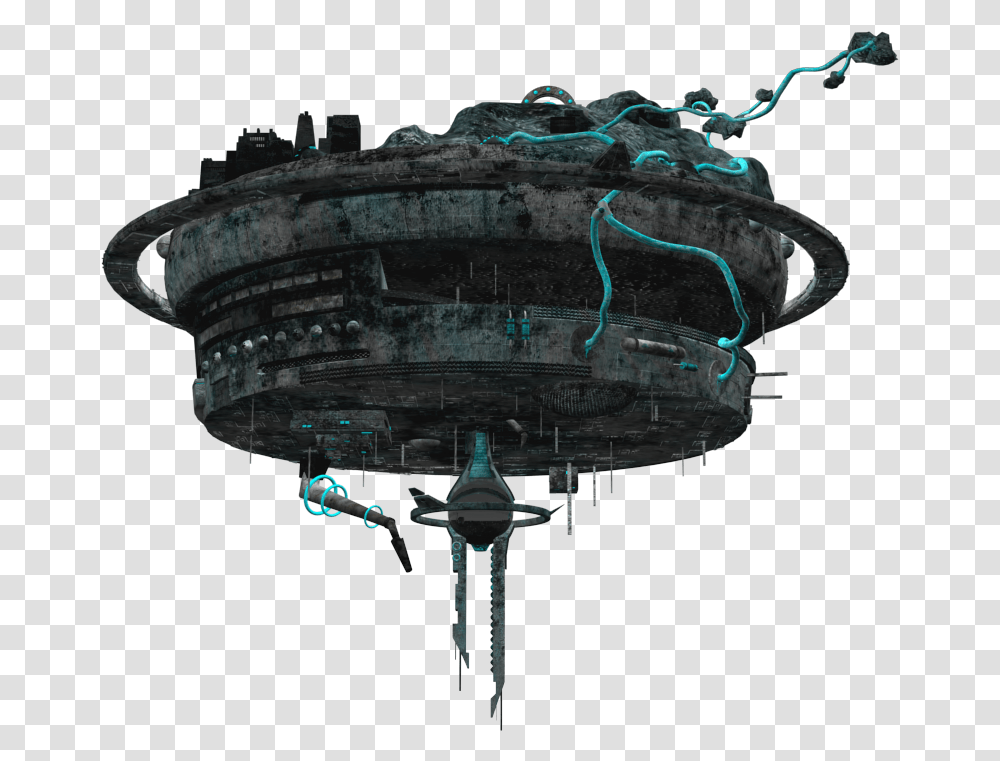 Ftestickers Ship Space Alien Ufo Spacecraft, Spaceship, Aircraft, Vehicle, Transportation Transparent Png