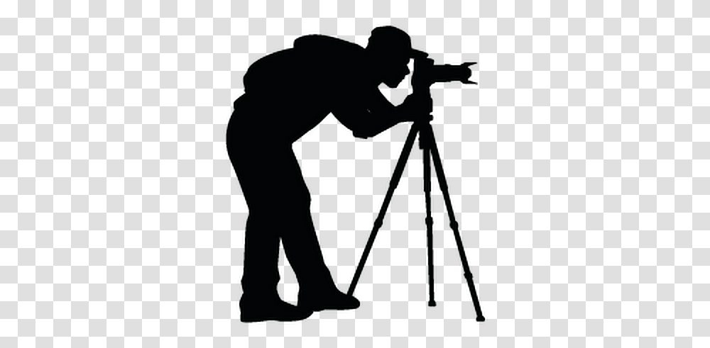 Ftestickers Silhouette People Man Photographer Full Hd Camera Logo, Tripod, Person, Human, Photography Transparent Png