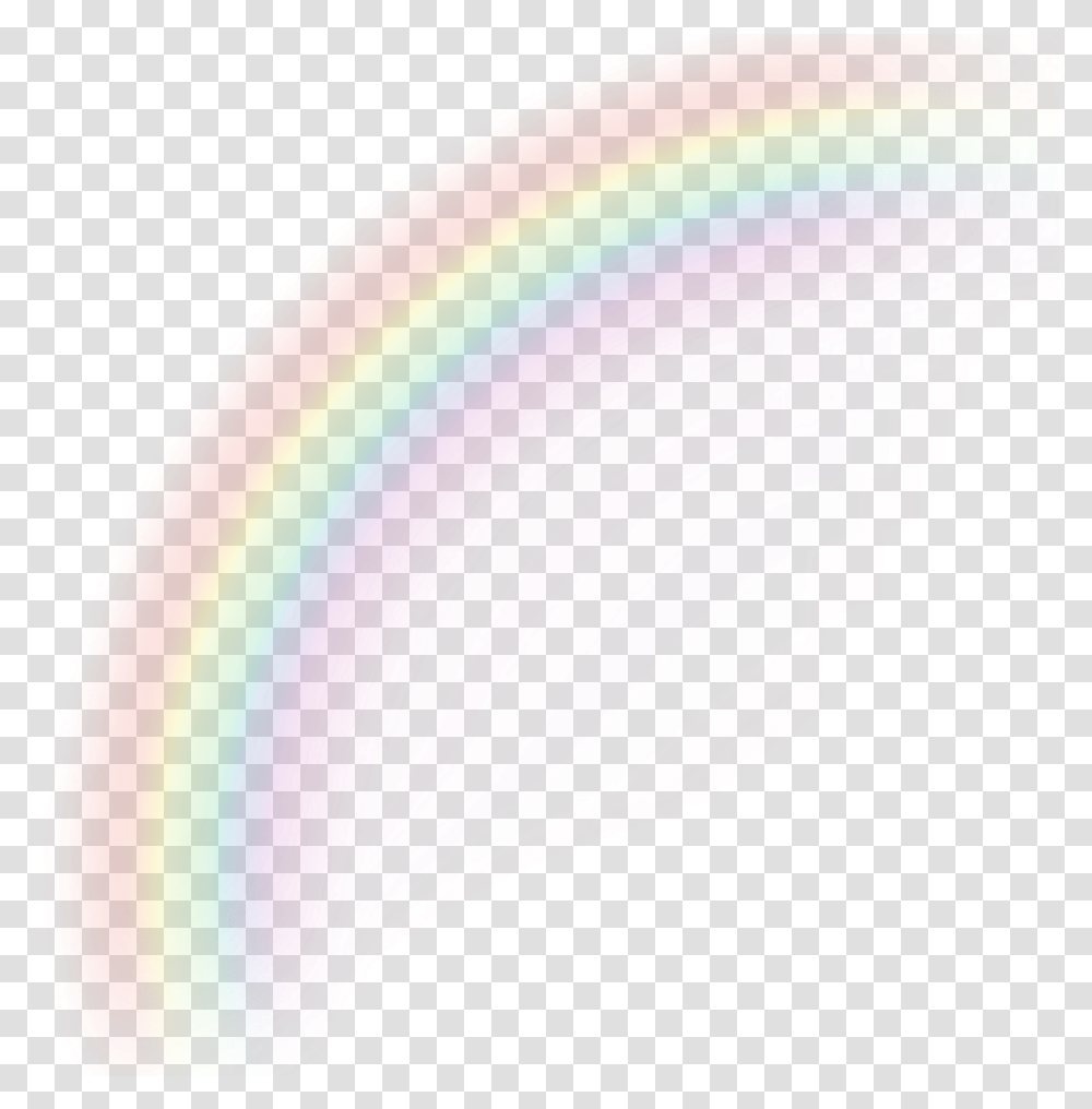 Ftestickers Sky Rainbow Colorful Rainbow, Purple, Light Transparent Png