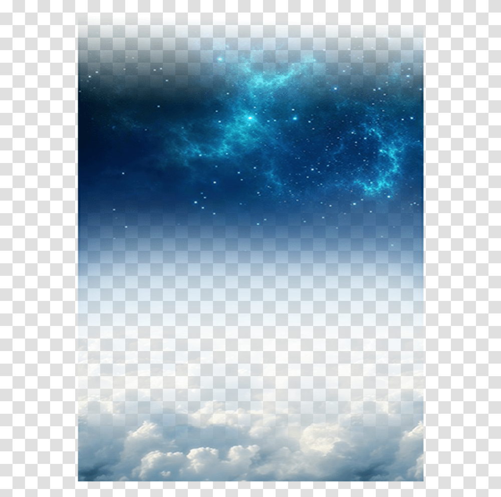 Ftestickers Sky Space Clouds Bluesky Clouds And Space Clip Art, Nature, Outdoors, Azure Sky, Outer Space Transparent Png