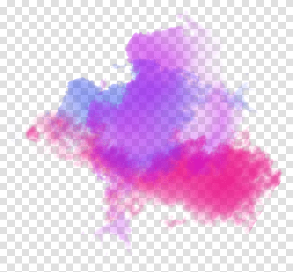 Ftestickers Smoke Mist Clouds Aesthetic Colorful Colorful Clouds, Plot, Diagram Transparent Png