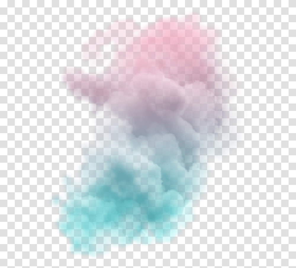 Ftestickers Smoke Mist Colorful Pastelcolors Aesthetic Smoke, Nature, Outdoors, Water, Mountain Transparent Png
