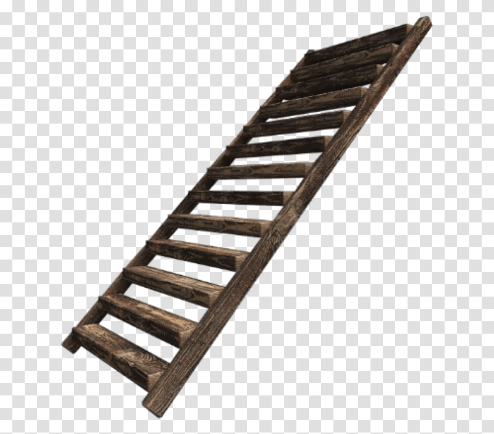 Ftestickers Stairs Ladder Wooden Wood Stairs, Staircase Transparent Png