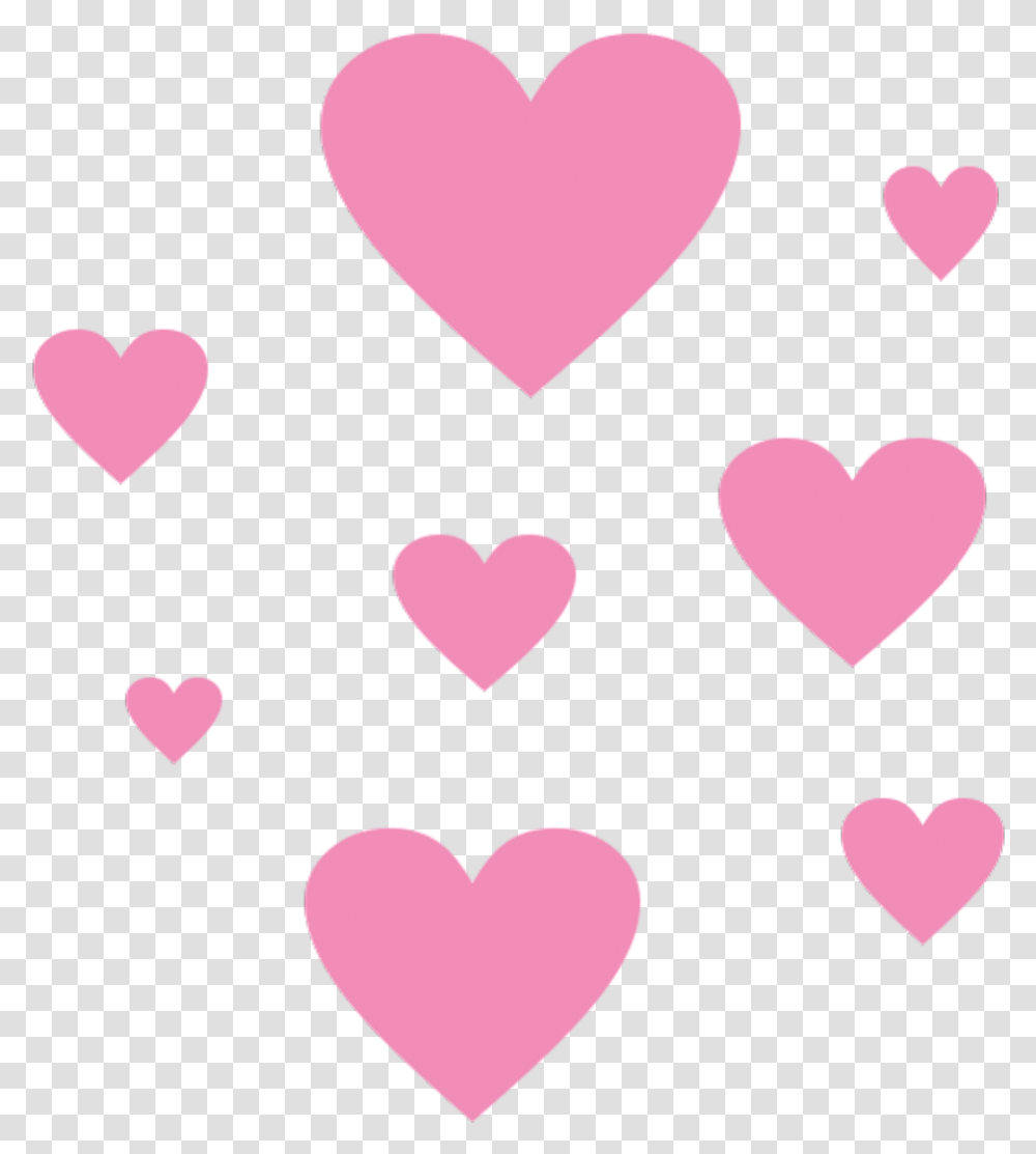 Ftestickers Sticker By Picsart Pink Hearts, Dating Transparent Png