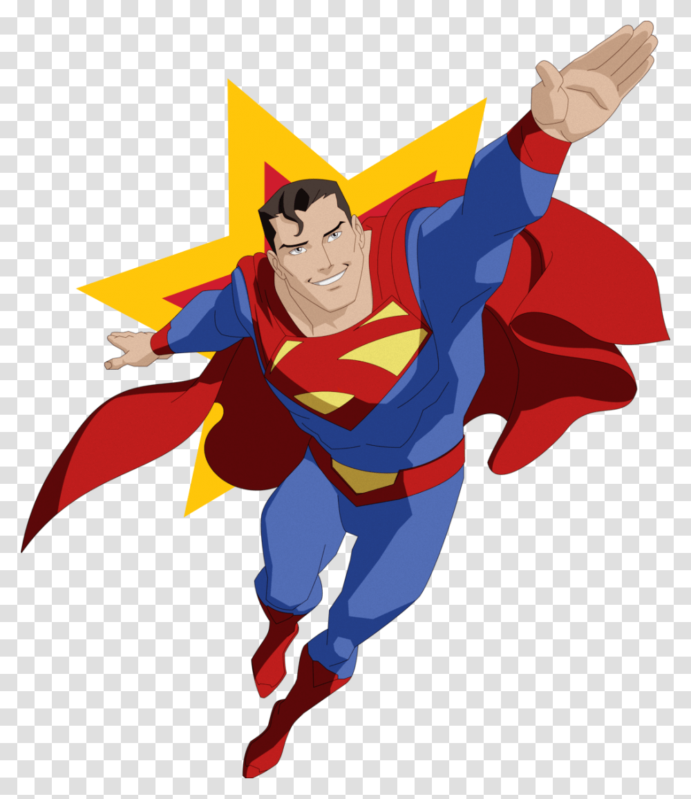 Ftestickers Superhero Superman Dc Comics Superherostickers Superman Clipart, Costume, Person, Cape Transparent Png