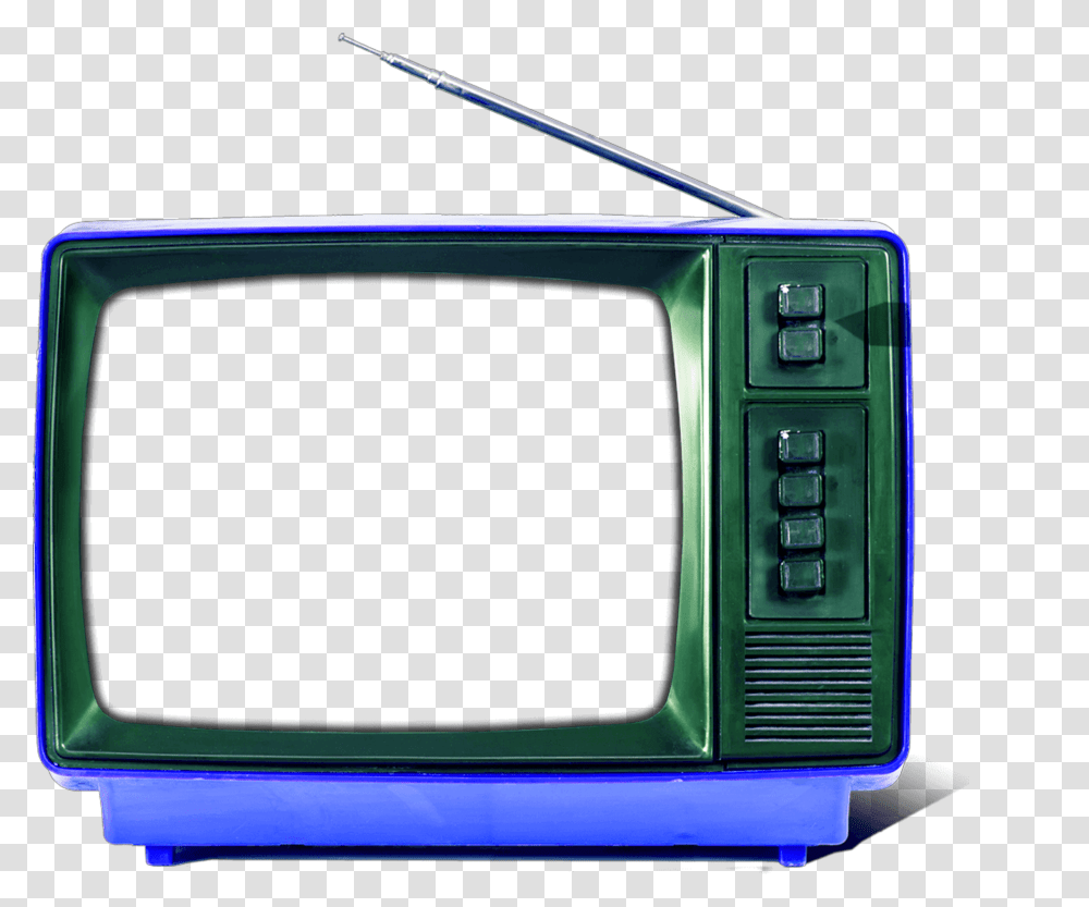Ftestickers Television Tv Retro Vintage Blue, Monitor, Screen, Electronics, Display Transparent Png