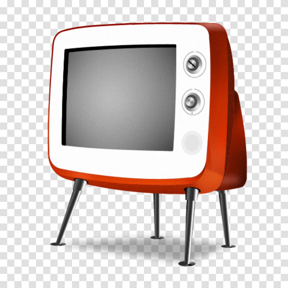 Ftestickers Television Tv Retro Vintage Red, Cushion, Monitor, Screen, Electronics Transparent Png