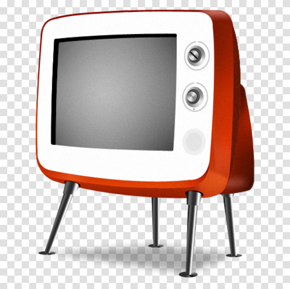 Ftestickers Television Tv Retro Vintage Red Tv Icon, Cushion, Monitor, Screen, Electronics Transparent Png