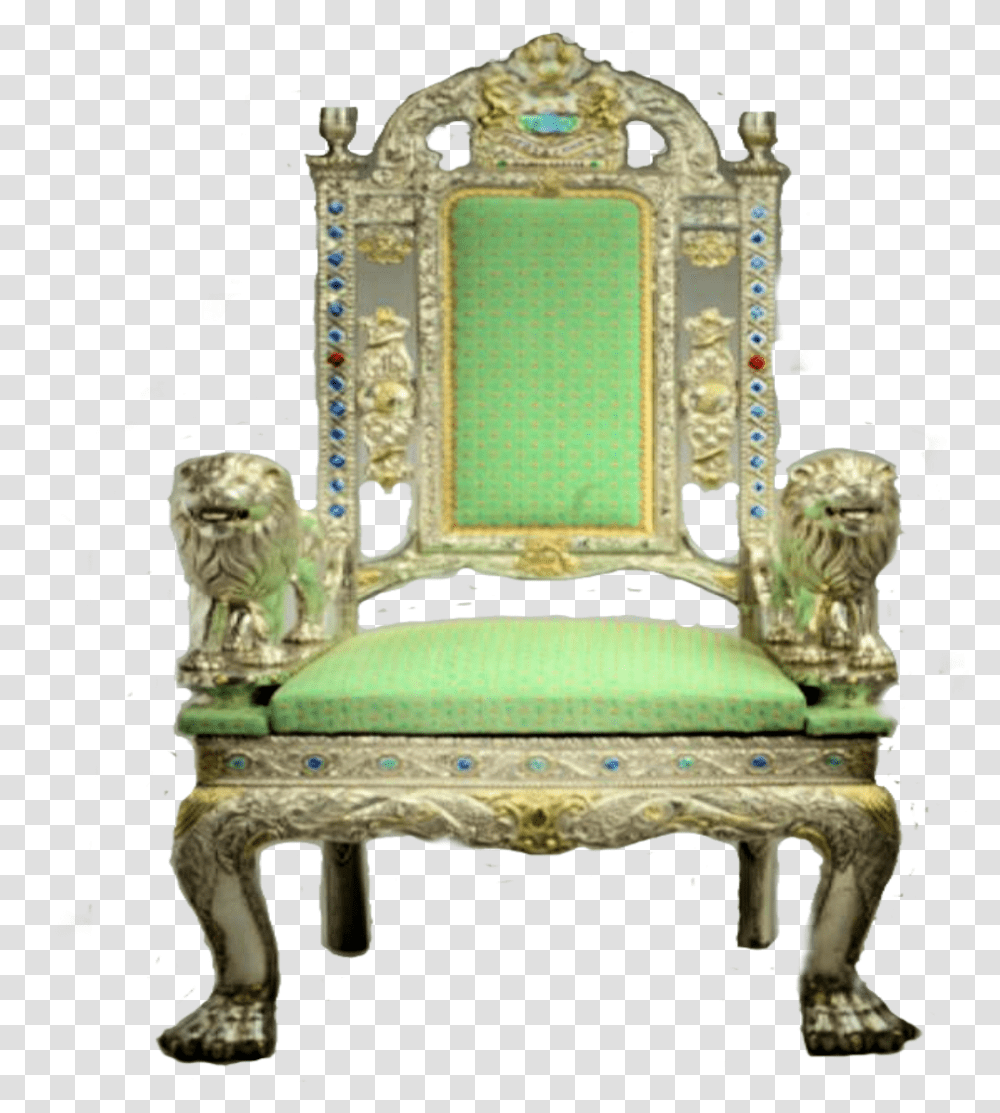 Ftestickers Throne Chair Throne, Furniture Transparent Png