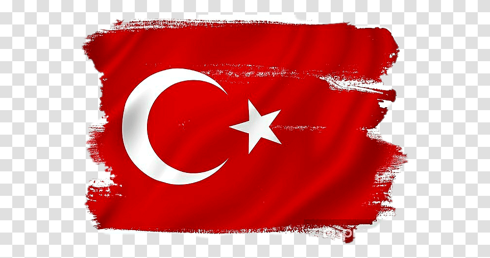 Ftestickers Turkey Turkish Flag Flagstickers Flags Turkey Flag Transparent Png
