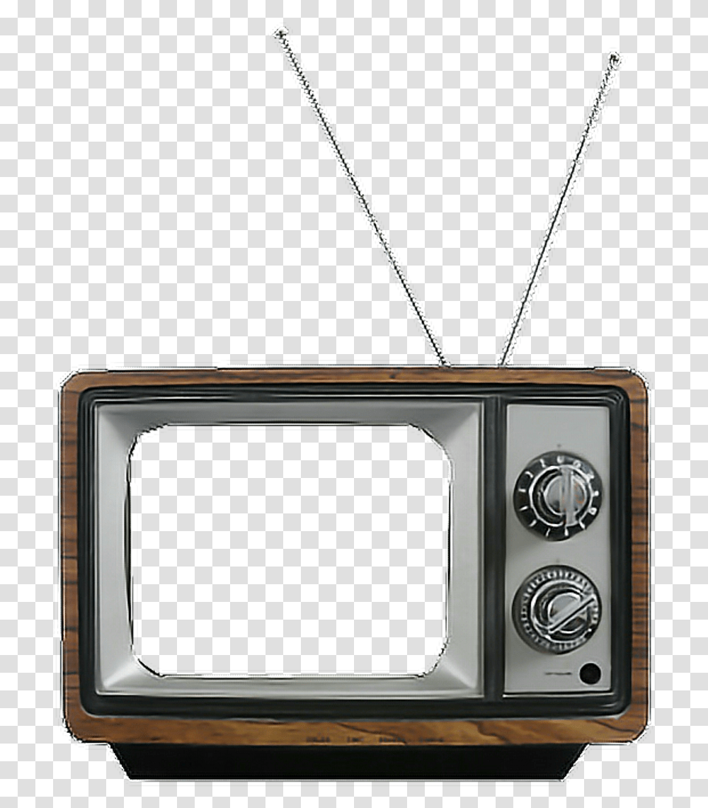 Ftestickers Tv Television Retro 60s 60sstickers Old Tv, Monitor, Screen, Electronics, Display Transparent Png