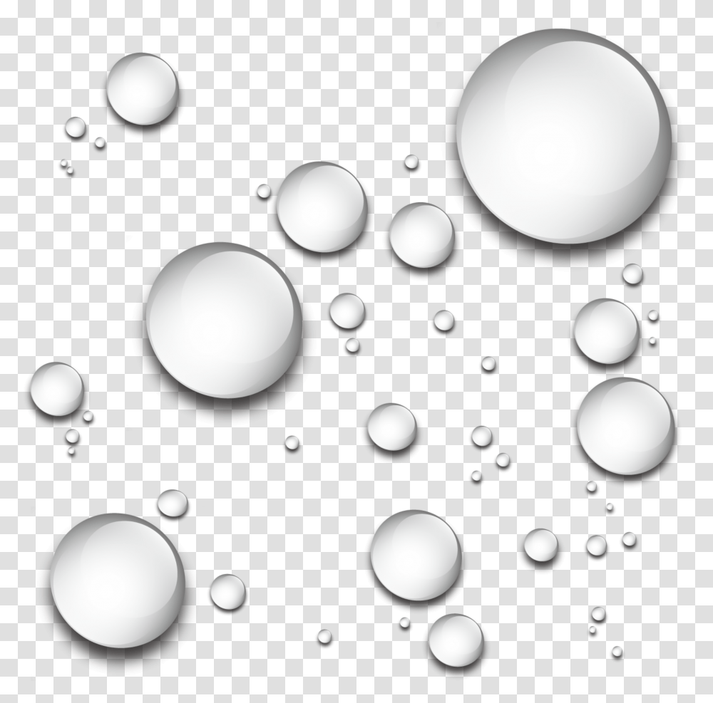 Ftestickers Water Drops Raindropa 3deffect Circle, Texture, Sphere, Paper, Confetti Transparent Png