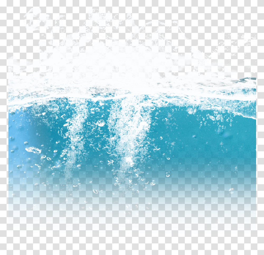 Ftestickers Water Sea Bubbles Splash Underwater Water, Outdoors, Nature, Sea Waves, Reef Transparent Png