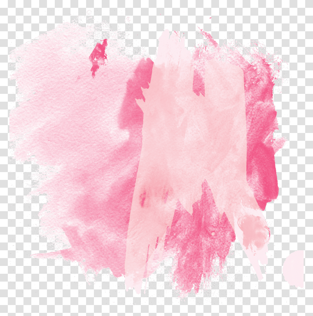 Ftestickers Watercolor Background Abstract Pink Painting, Modern Art, Texture, Dye, Powder Transparent Png