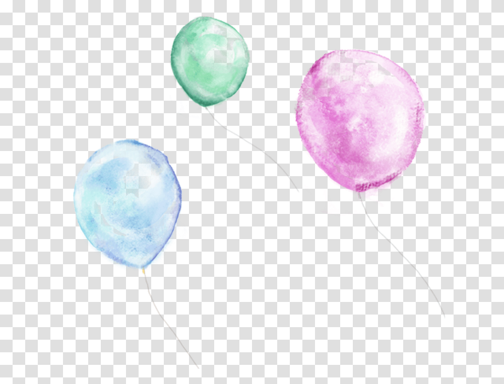 Ftestickers Watercolor Balloons Colorful Circle Transparent Png