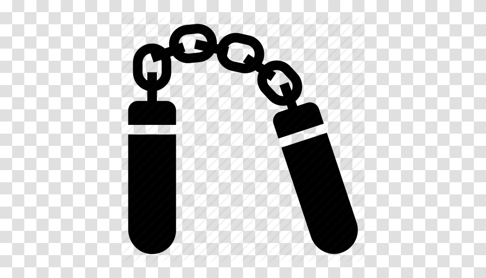 Fu Karate Kung Ninja Nunchucks Shaolin Weapon Icon, Weaponry, Piano, Leisure Activities, Musical Instrument Transparent Png