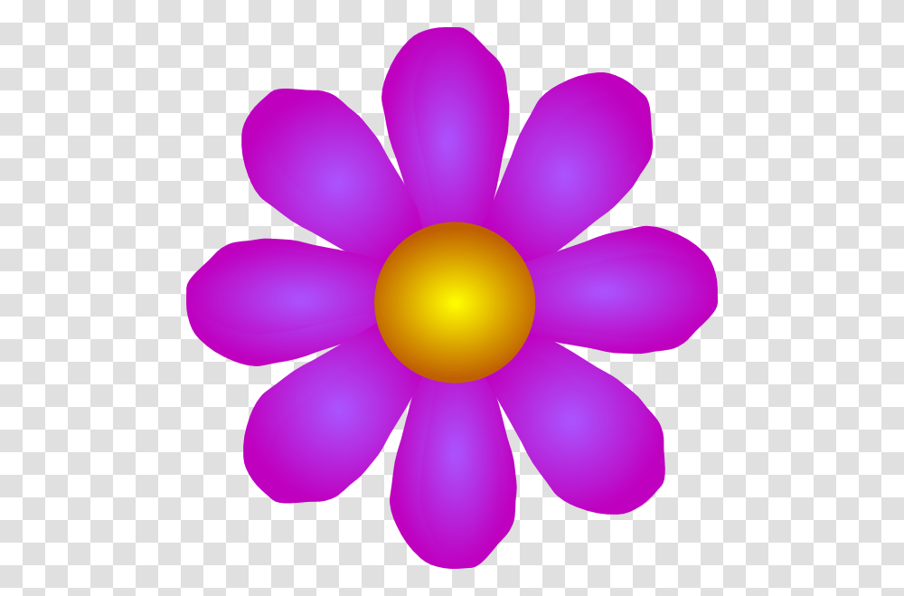 Fuchia And Orange Flower Svg Clip Arts Cute Clip Art Flower, Purple, Petal, Plant, Balloon Transparent Png