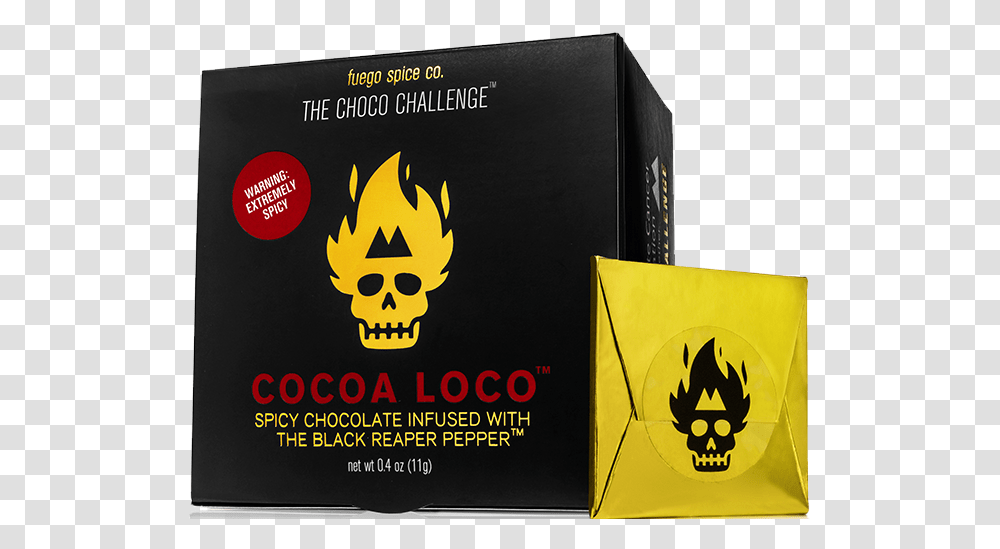 Fuego Box Choco Challenge, Label, Recycling Symbol Transparent Png