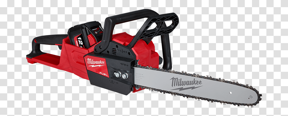Fuel Milwaukee M18 Fuel Chainsaw, Chain Saw, Tool Transparent Png