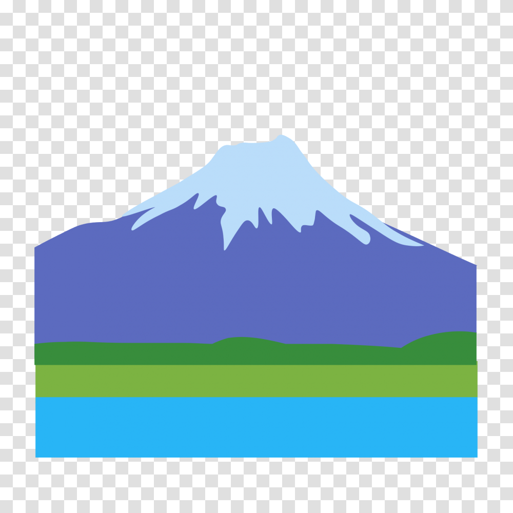 Fuji Icon, Mountain, Outdoors, Nature, Peak Transparent Png