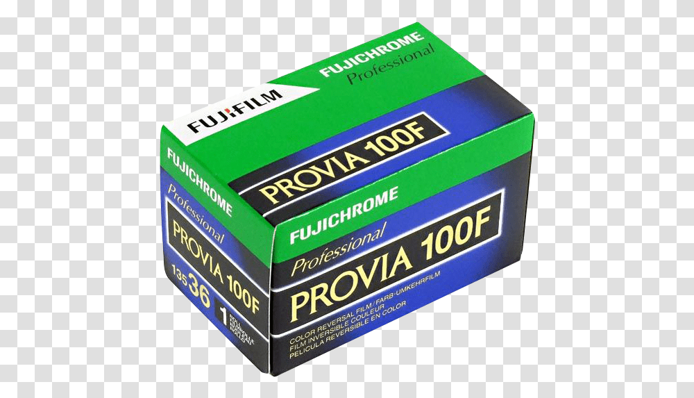 Fujichrome Provia 100f Box, Gum Transparent Png