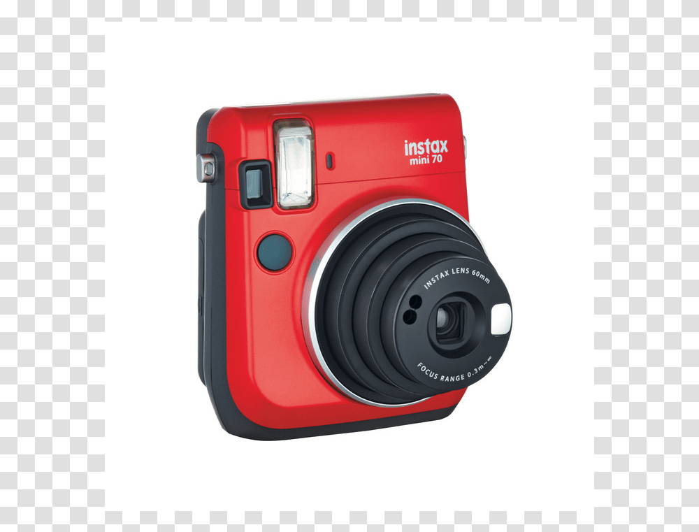 Fujifilm Instax Mini Fuji Instax Mini 70 Red, Camera, Electronics, Digital Camera Transparent Png