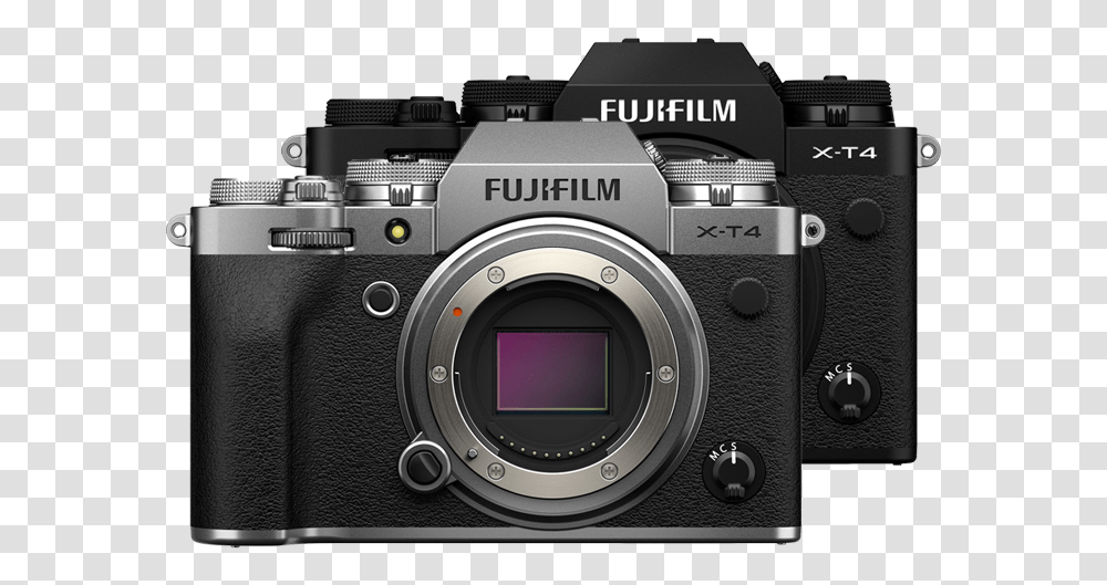 Fujifilm X T4 Silver, Camera, Electronics, Digital Camera Transparent Png