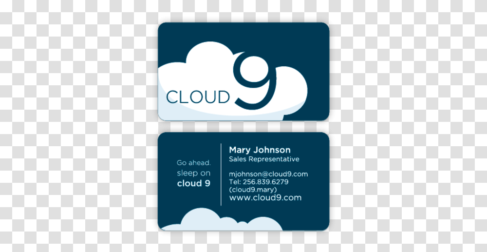 Full 2 Cloud 9 Cards Cloud 9 Business Cards, Paper, Advertisement, Poster Transparent Png