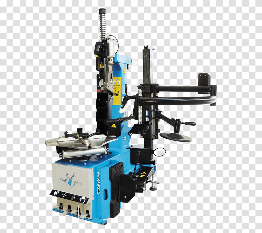Full Automatic Road Buck Gt526pro Ar Duckhead Mamual Tyre Changer Machine For Sale, Lathe, Motor, Rotor, Coil Transparent Png