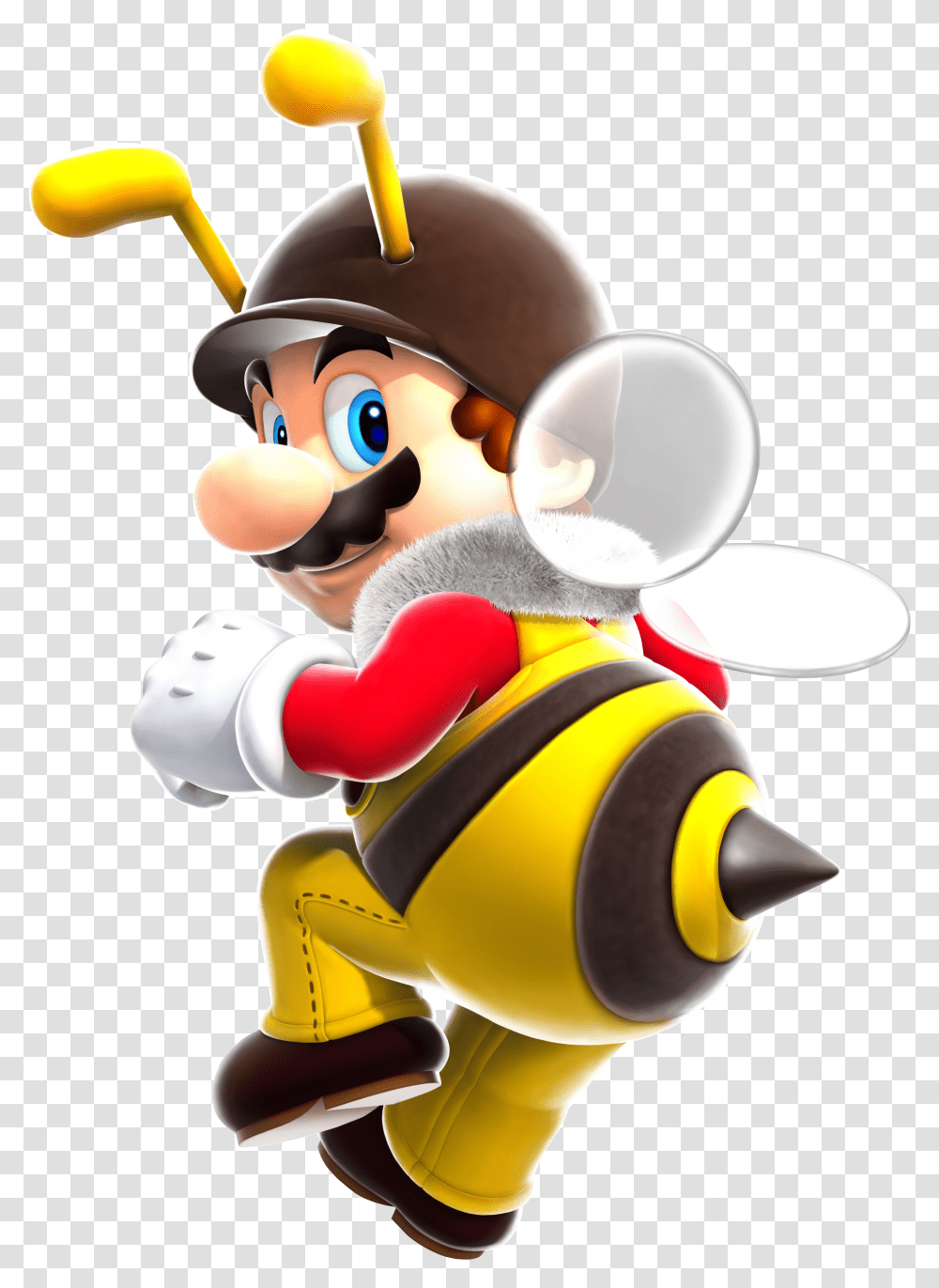 Full Bee Mario Smg Super Mario Galaxy Bee Suit, Toy Transparent Png