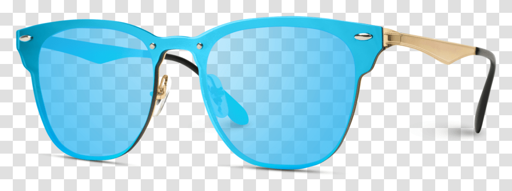 Full Blue Lens Square Sunglasses Plastic, Accessories, Accessory, Goggles Transparent Png
